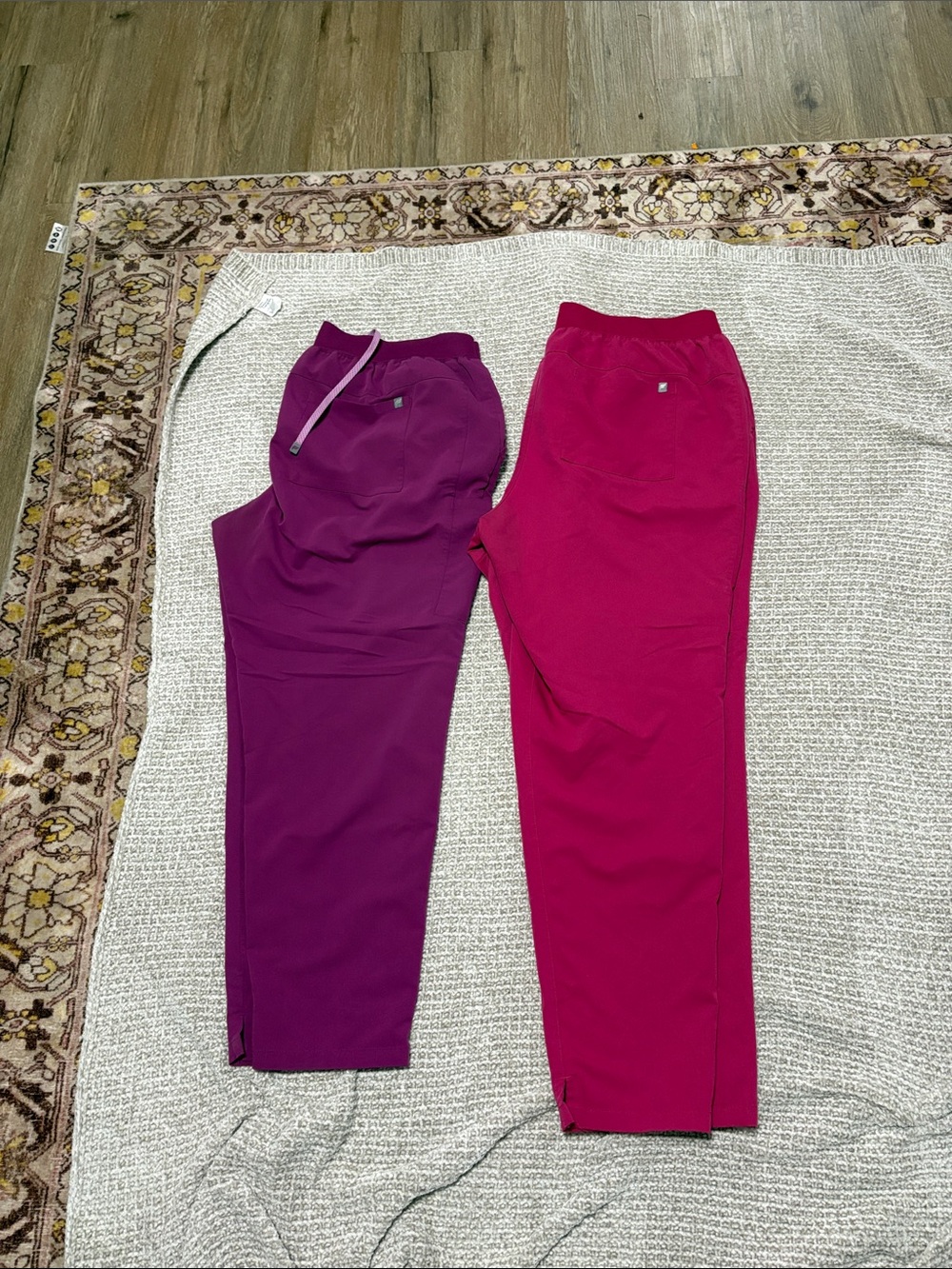 Fabletics Women's straight leg pants size 4X in Magenta & Plum